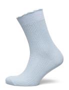 Julia Socks Lingerie Socks Regular Socks Blue Mp Denmark