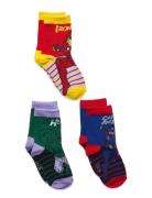 Socks Sockor Strumpor Multi/patterned Marvel