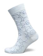 Kirmailla Piirto Unikko Lingerie Socks Regular Socks Blue Marimekko