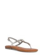 Women Sandals Platta Sandaler Silver Tamaris