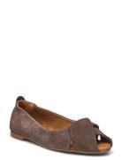 Ballerina Ballerinaskor Ballerinas Brown Billi Bi