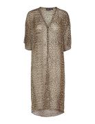 Pieces Pcatrud Kaftan Wvn Box Bc Beige