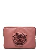 Clutch Rose Cozy W. Gold Datorväska Väska Pink Nunoo