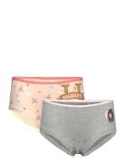 Pack Of 2 Shorty Night & Underwear Underwear Panties Multi/patterned H...