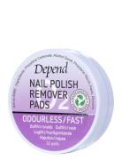 Remover Pads I Display O2 Nagellacksborttagning Nude Depend Cosmetic