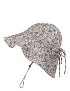 Elodie Details Sun Hat - Blue Garden Light 2-3Y Multi/patterned