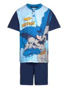 Pyjashort In Box Pyjamas Set Blue Batman