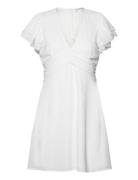 Vallie Dress Kort Klänning White Bubbleroom