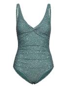 Panos Emporio Ditsy Dots Simi Swimsuit Grön