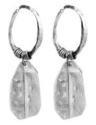 Mathilda Earrings Accessories Jewellery Earrings Hoops Silver Maaneste...