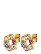 Ursula Sg Pastel Multi Accessories Jewellery Earrings Studs Multi/patt...