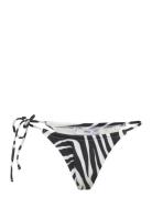 Mango Leopard Bikini Bottom Svart