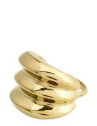 Reflect Recycled Statement Ring Ring Smycken Gold Pilgrim