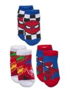 Pack 3 Low Socks Sockor Strumpor Multi/patterned Spider-man