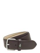 Leather Goods Belt Accessories Belts Classic Belts Brown Lacoste