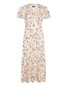 Polo Ralph Lauren Floral Silk Crepe Dress Multi/patterned