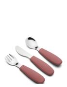 Nuuroo Jana Cutlery Set 3 Pack Rosa