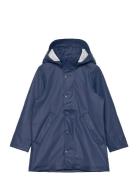 Nkndry Rain Jacket Long 1Fo Noos Outerwear Rainwear Jackets Blue Name ...
