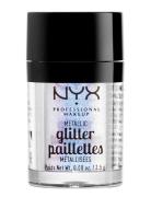 NYX Professional Makeup Metallic Glitter Blå