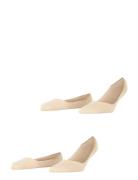 Esprit Socks Cotton Invisible 2-Pack Sustainable Uni Coloured Kräm