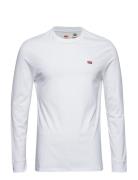 Ls Original Hm Tee Ls Cotton + Tops T-shirts Long-sleeved White LEVI´S...