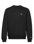 Ck Essential Reg Cn Tops Sweat-shirts & Hoodies Sweat-shirts Black Cal...