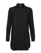 Vila Vilucy Button L/S Tunic - Noos Svart