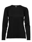 Adv Essence Ls Tee W Sport T-shirts & Tops Long-sleeved Black Craft