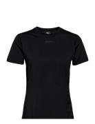 Adv Essence Ss Tee W Sport T-shirts & Tops Short-sleeved Black Craft