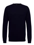 Selected Homme Slhberg Crew Neck Noos Marinblå