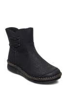 73364-00 Shoes Boots Ankle Boots Ankle Boots Flat Heel Black Rieker