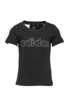 Adidas Essentials T-Shirt Sport T-shirts Short-sleeved Black Adidas Sp...