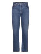501 Crop Orinda Troy Horse Bottoms Jeans Straight-regular Blue LEVI´S ...