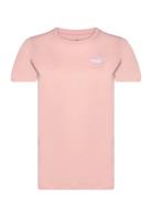 Ess+ Embroidery Tee Sport T-shirts & Tops Short-sleeved Pink PUMA