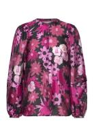 Hollie Cato Blouse Tops Blouses Long-sleeved Pink Fabienne Chapot