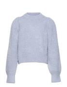 Jada Ls Knit Tops Knitwear Pullovers Blue Grunt