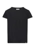 Organic Jersey Tuvina Tee Fav Tops T-shirts Short-sleeved Black Mads N...
