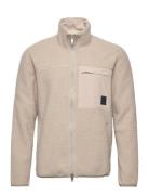 Maisaac Zipper Tops Sweat-shirts & Hoodies Fleeces & Midlayers Beige M...