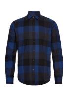 Onsgudmund Ls 3T Check Shirt Noos Tops Shirts Casual Navy ONLY & SONS