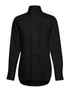 Keixiw Shirt Tops Shirts Long-sleeved Black InWear