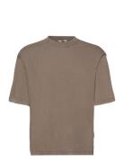 Rrgomes Tee Tops T-shirts Short-sleeved Brown Redefined Rebel