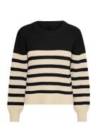 Cuewy Pullover Tops Knitwear Jumpers Black Culture