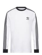 3-Stripes Ls T Sport T-shirts Long-sleeved White Adidas Originals