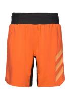 Terrex Agravic Trail Running Shorts Sport Shorts Sport Shorts Orange A...