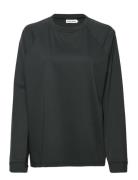 Thelma Ls Tee Tops T-shirts & Tops Long-sleeved Black Ahlvar Gallery