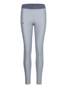 Armour Branded Wb Leg Sport Running-training Tights Blue Under Armour