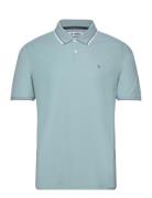 Original Penguin Tipped Polo Org Piq Blå