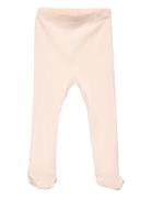 Copenhagen Colors Baby Rib Tights W. Feet Rosa