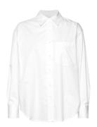 Calvin Klein Relaxed Cotton Shirt Vit