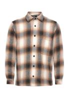 Soft Wool Malte Check Shirt Tops Shirts Casual Multi/patterned Mads Nø...
